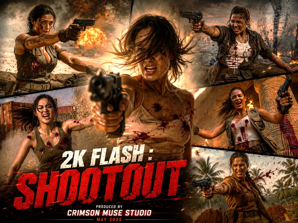 2K Flash Shootout complete poster