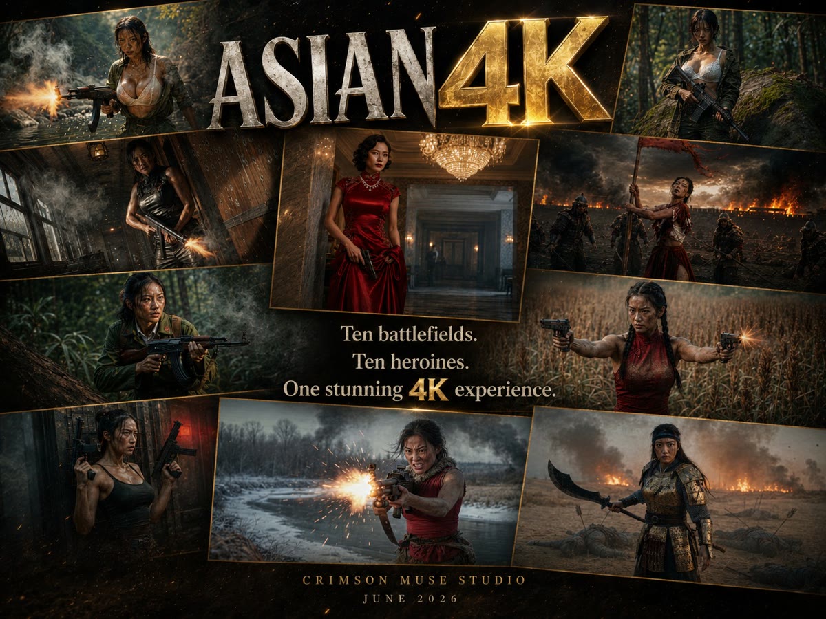 Asian 4k complete poster