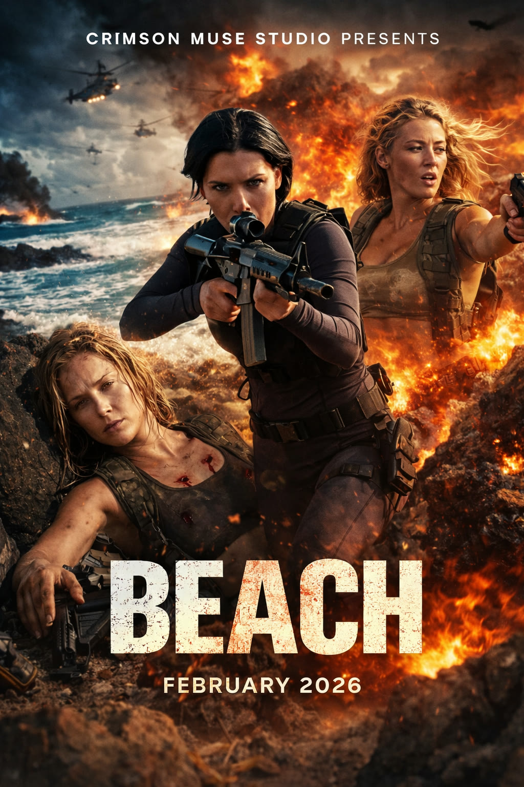 Beach complete poster