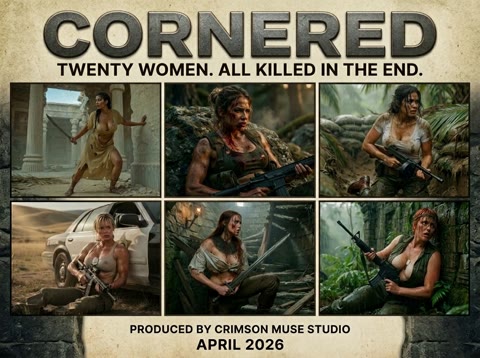 Cornered poster