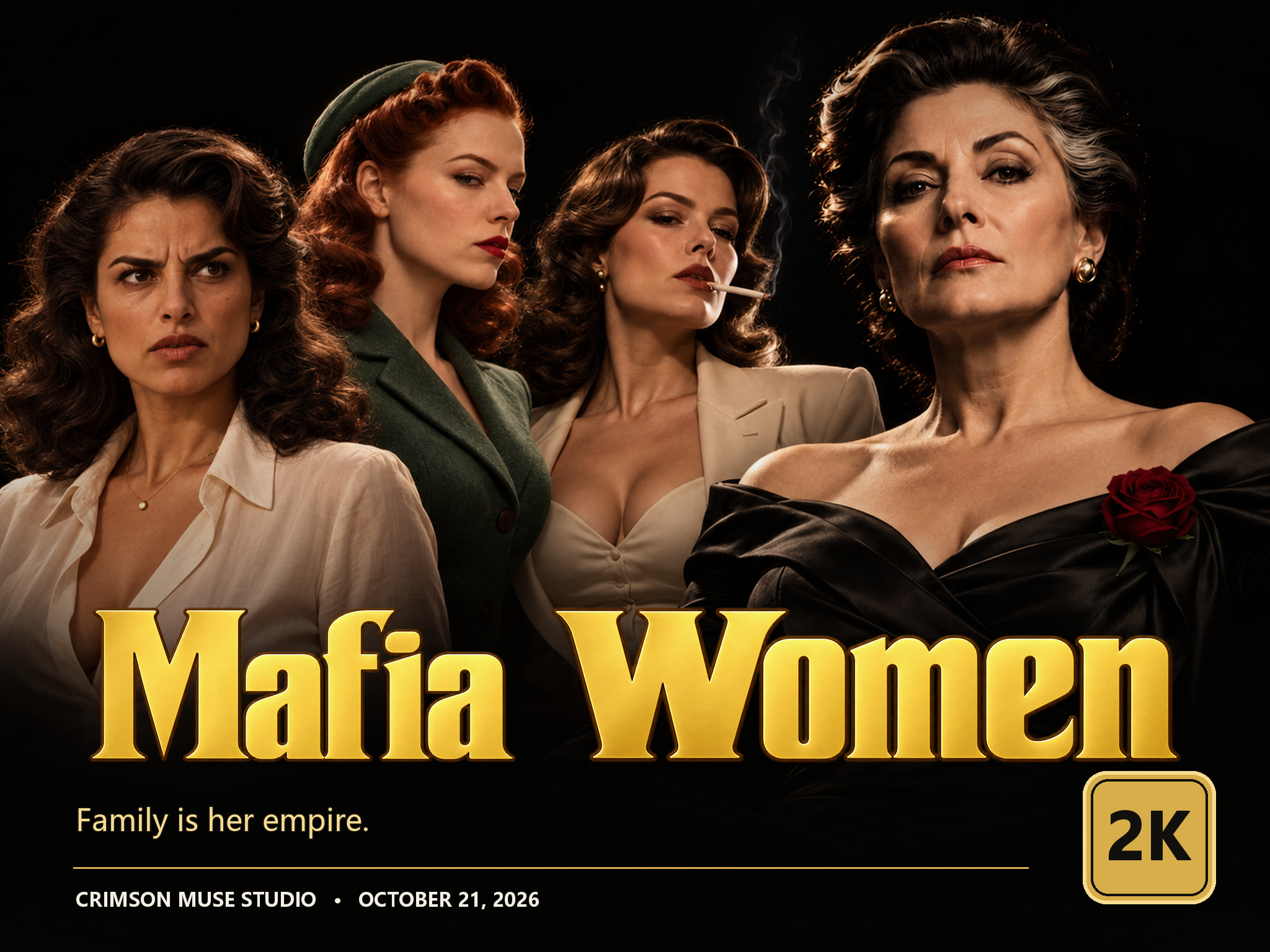Mafia Women complete poster