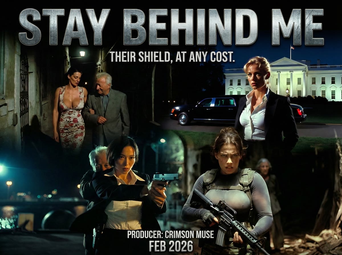 Stay Behind Me complete poster