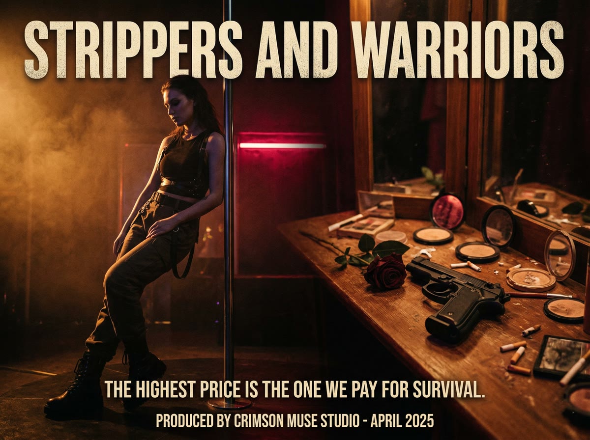 Strippers and Warriors complete poster