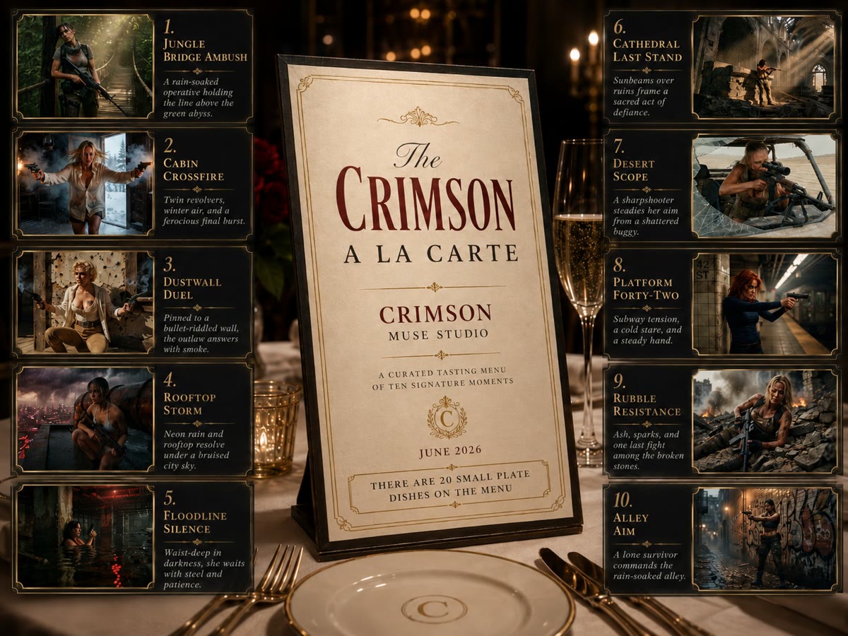 The Crimson A La Carte complete poster
