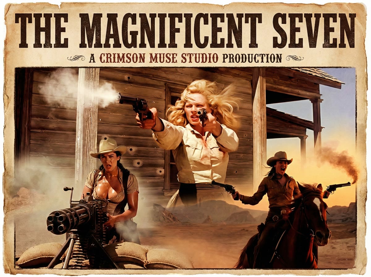 The Magnificent Seven complete poster