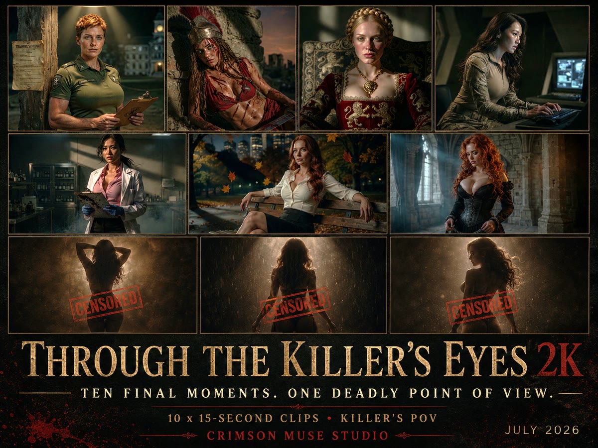Through the Killer’s Eyes 2K complete poster