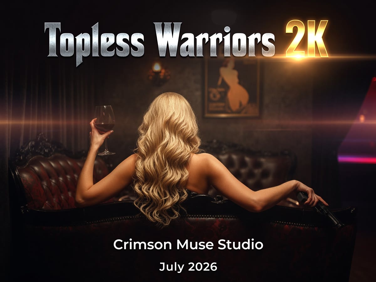 Topless Warriors 2K complete poster