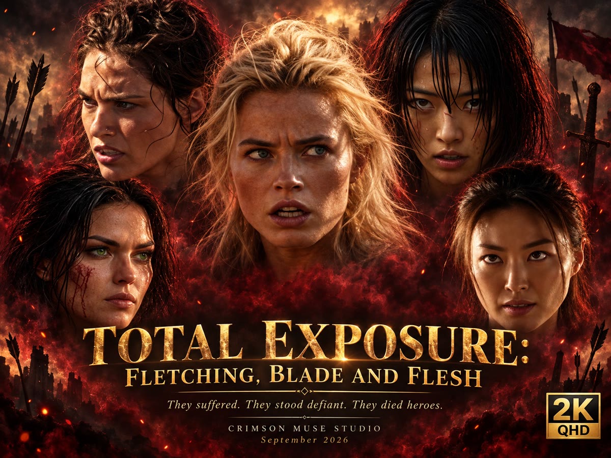 Total Exposure Blade Fletching Flesh complete poster