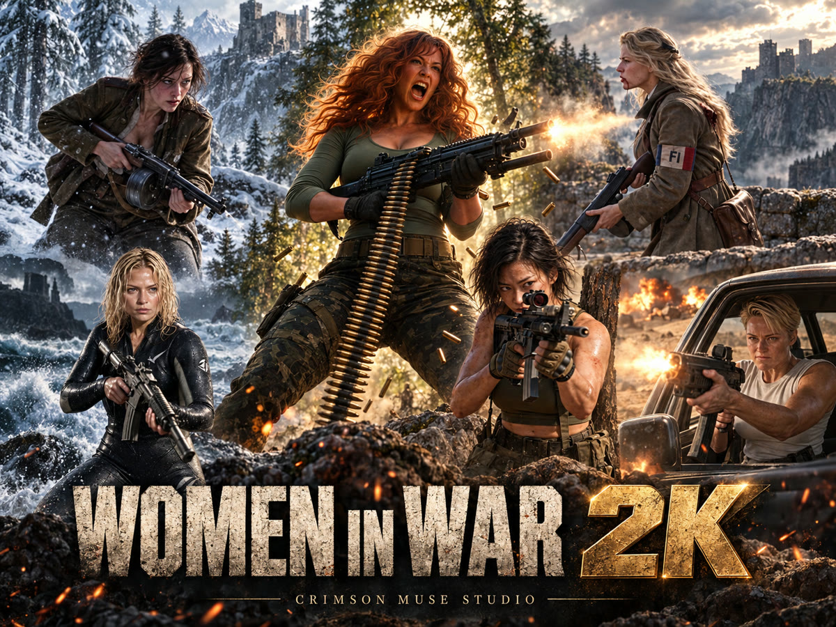 Women in War complete poster