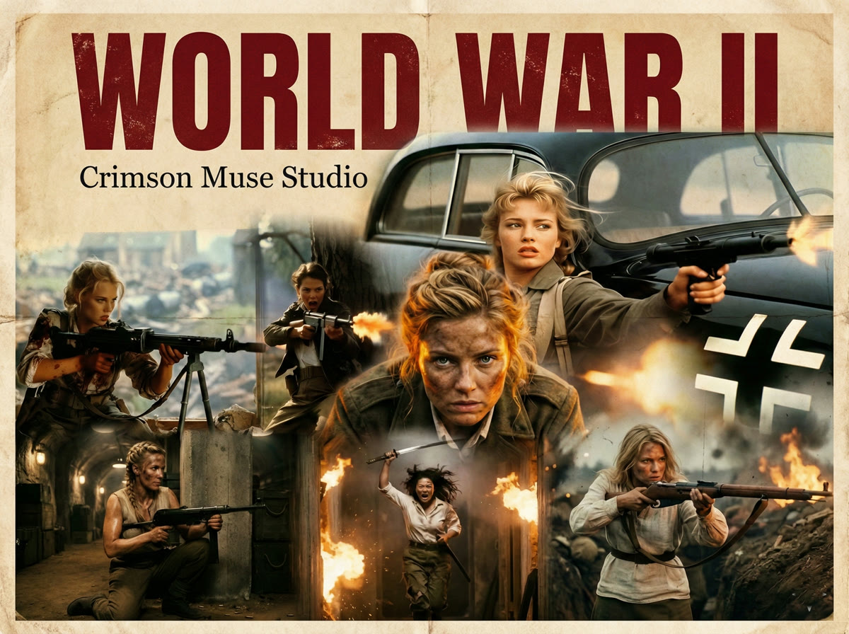 World War II complete poster